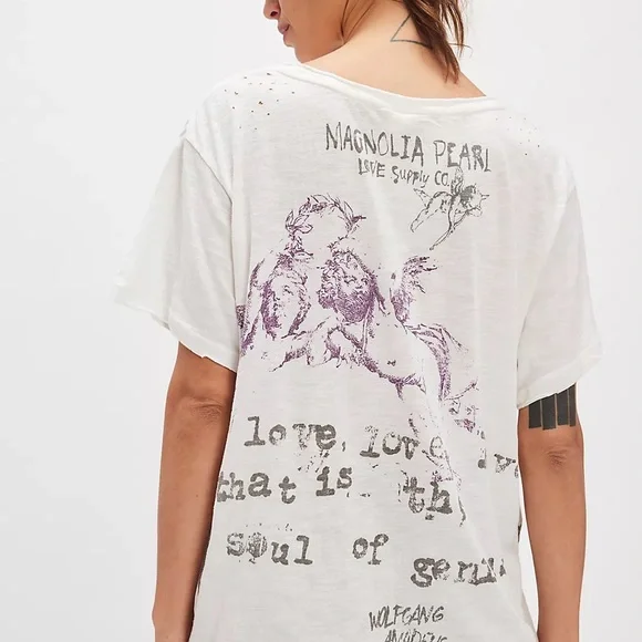 Magnolia Pearl Cream Mozart Graphic Tee - Picture 3 of 8